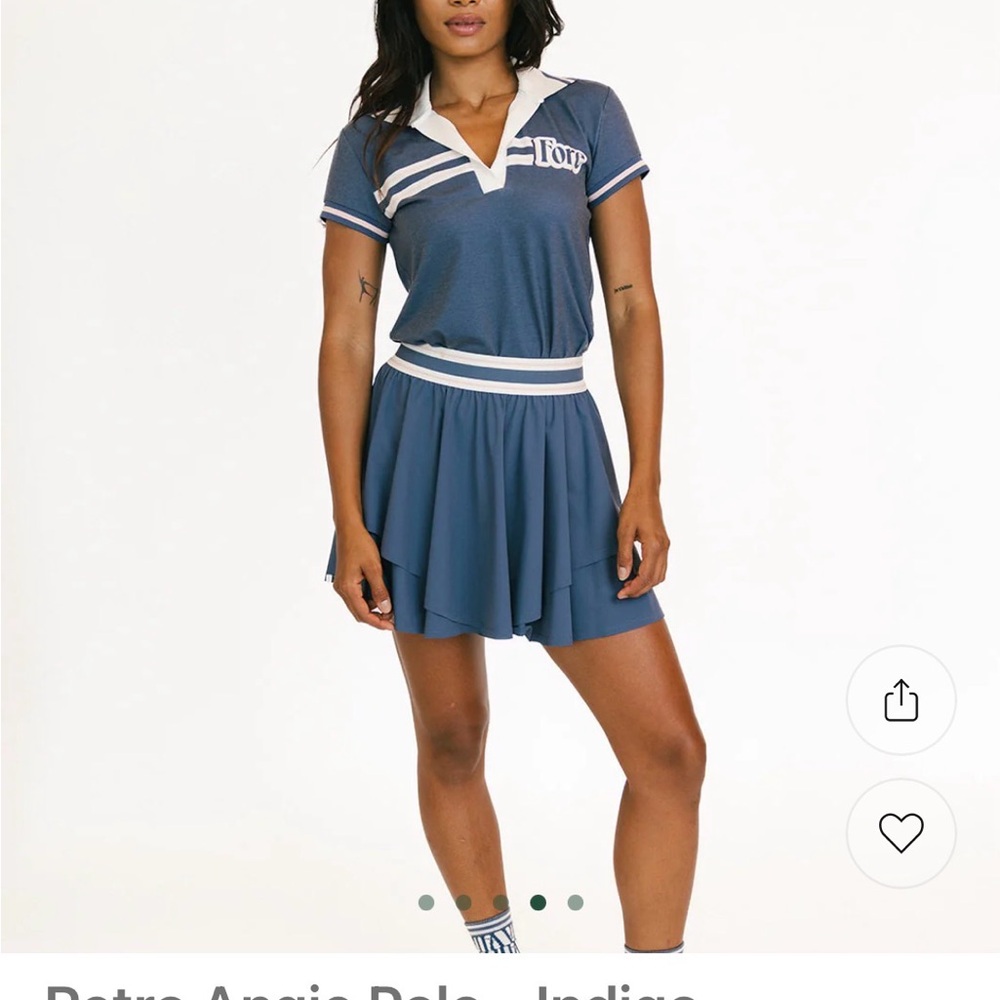 Last chance ⛳️Retro Angie Denim Polo Very good Condition